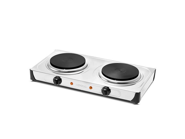 Fogão Elétrico Mondial 2 bocas 6 temperaturas Fast Cook Due Inox 220V - 3