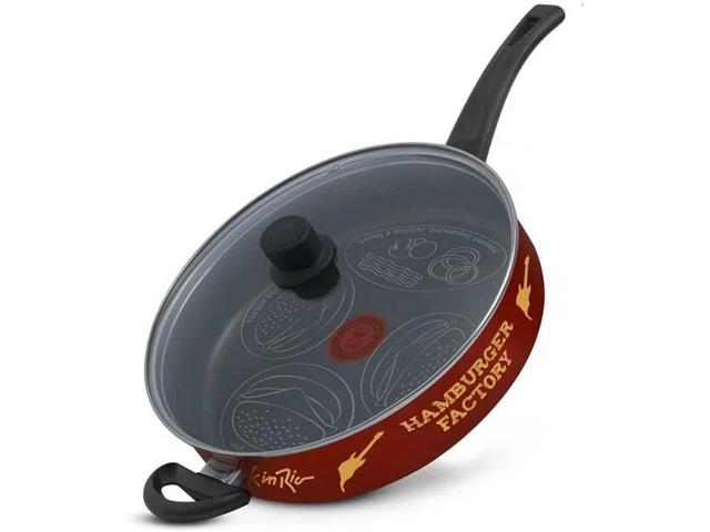 Kit Hamburguer Factory Rochedo Rock in Rio com Frigideira e Acessórios - 4