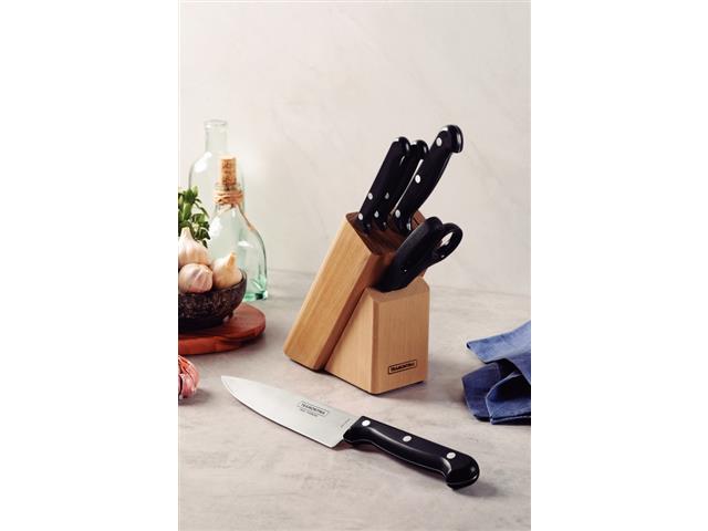 Jogo de Facas Ultracorte + Suporte de Madeira 6 Peças Tramontina - 1