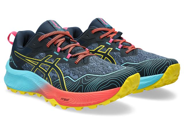 Tênis Asics Gel-Trabuco 11 French Blue/Vibrant Yellow Masc Tam 42