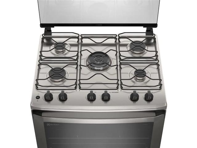 Fogão 5 bocas Electrolux FE5IC Efficient com Mesa Inox Cinza Bivolt - 4