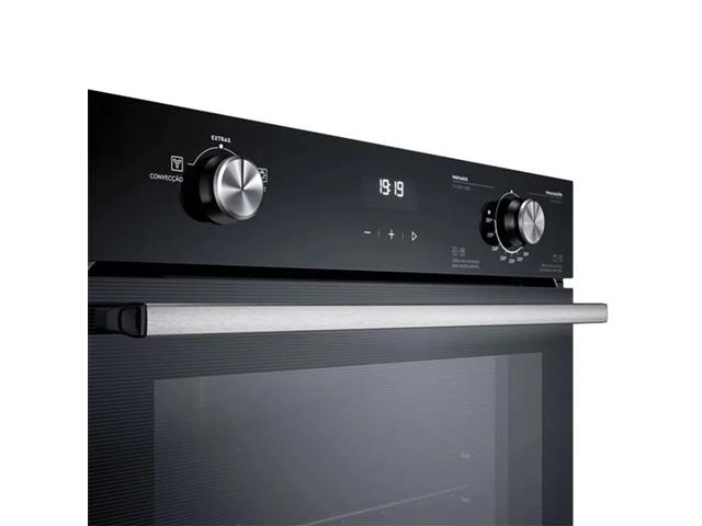 Forno de Embutir Electrolux OE8GH a Gás 80L Efficient Preto 220V - 5