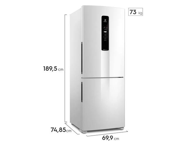 Geladeira Electrolux IB7 FrostFree Inverter 490L Efficient Branco 110V - 1