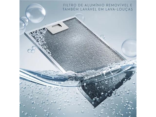 Coifa de Parede Electrolux CE9VX Vidro 90cm Efficient com Luz 220V - 5