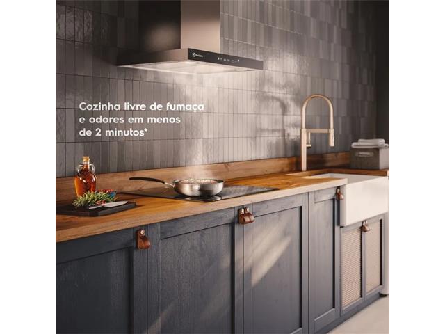 Coifa de Parede Electrolux CE6TF 60cm Experience com I.A. Inox 220V - 5