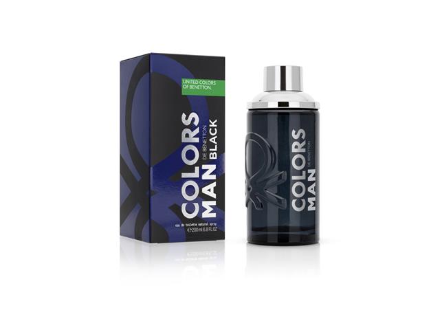 Perfume Benetton United Colors Man Black Eau de Toilette 200ml - 1