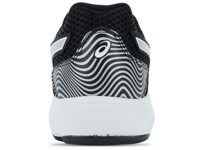 Tênis Infantil Asics Buzz 4 Black/White Tam 32 - 2