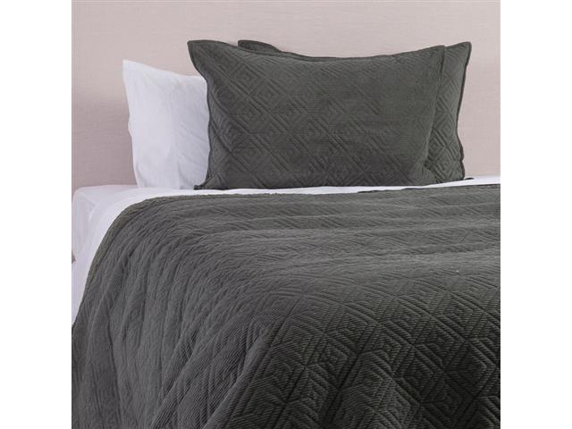 Cubrecama Quilt Corduroy Sherpa King Marengo Fabrics