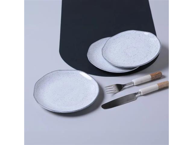 Conjunto Porto Brasil com 6 Pratos Sobremesa Orgânico Echo - 3