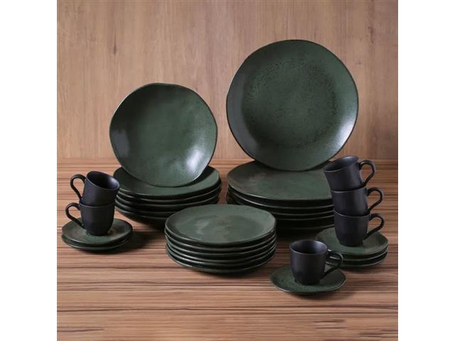 Aparelho de Jantar 30 Peças Porto Brasil Orgânico Arauco - 1
