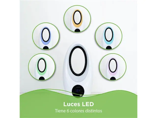 Ventilador sin aspas con luz LED Betterlife