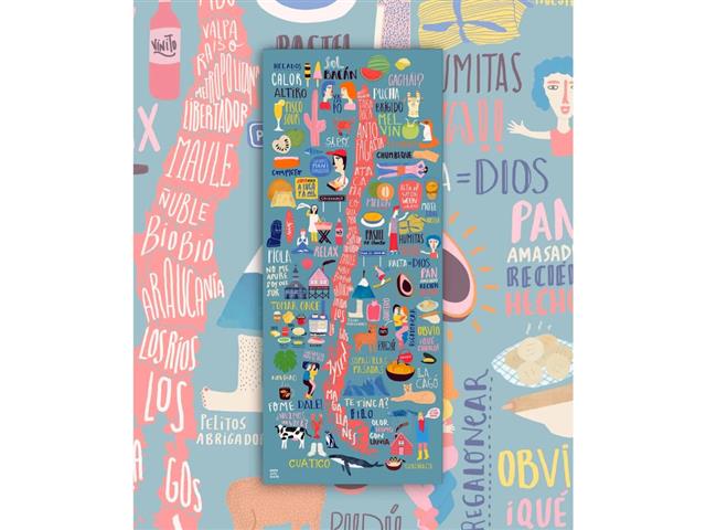 Invierno Verano Chileno - Lámina