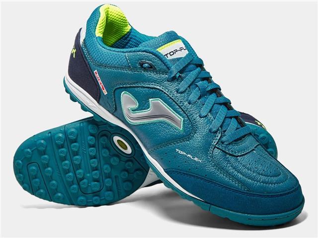 Chuteira Society Joma Top Flex Verde Marinho