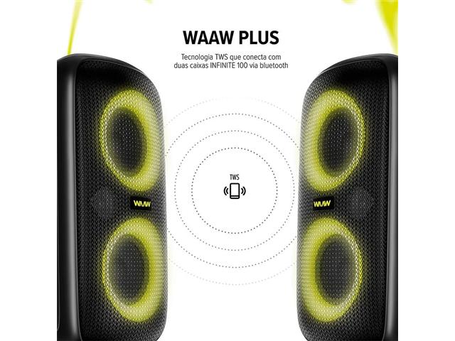 Caixa de som WAAW SOUND BOX INFINITE 100 - 4