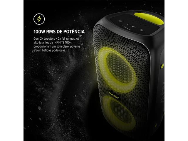 Caixa de som WAAW SOUND BOX INFINITE 100 - 5