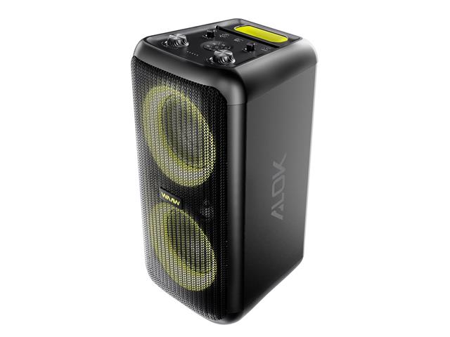 Caixa de Som Bluetooth 160W WAAW by alok Boombox Infinite 200