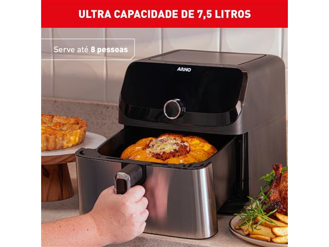 Air Fry Arno Mega Digital 75L AFD7 110V - 2