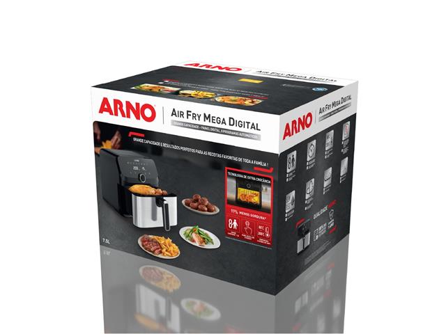 Air Fry Arno Mega Digital 75L AFD7 110V - 9