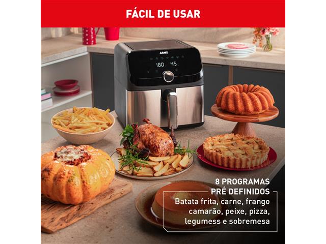 Air Fry Arno Mega Digital 75L AFD7 110V - 6