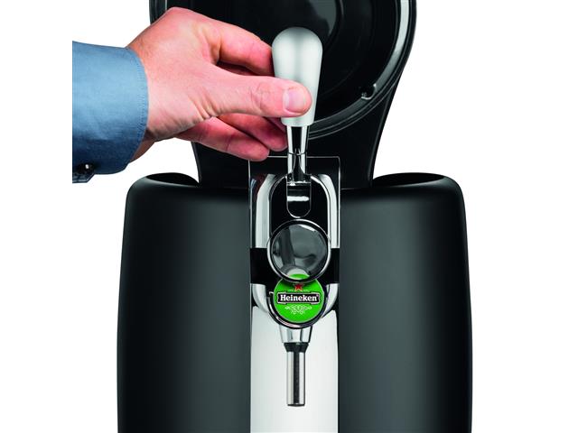 Chopeira Elétrica Arno Beertender Krups Heineken de 5L Preta 220V - 4
