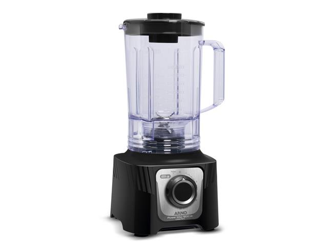 Liquidificador Arno Power Max 1200W Limpa Fácil Preto LN78 110V - 1