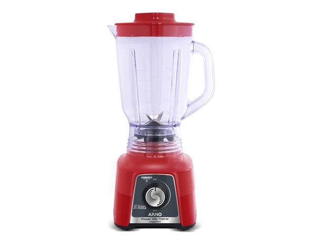 Liquidificador Arno Power Mix Limpa Fácil 700W Comfort Vermelho 110V - 1