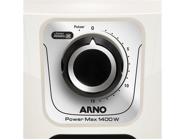 Liquidificador Arno Powermax Marfim 1400W LN64 110V - 3