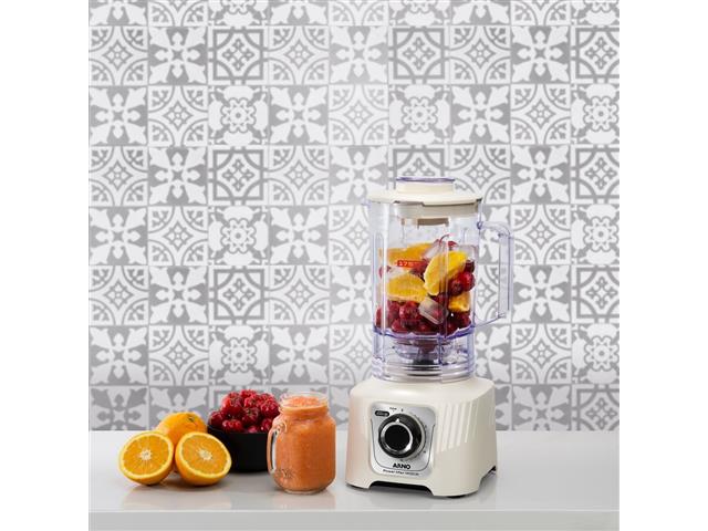 Liquidificador Arno Powermax Marfim 1400W LN64 110V - 4