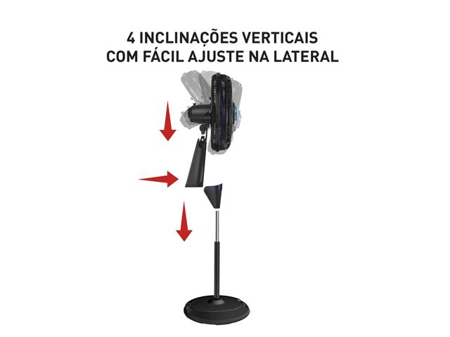 Ventilador Arno X-treme 9 Coluna Repelente 40cm VE9R 110V - 3