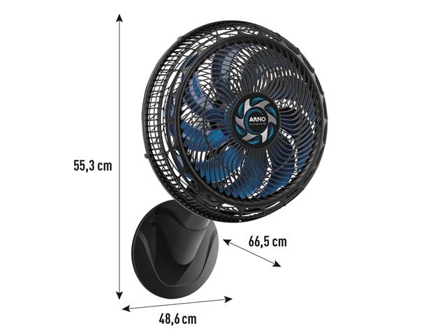 Ventilador Arno X-treme 9 Parede 40cm VE9P 220V - 7