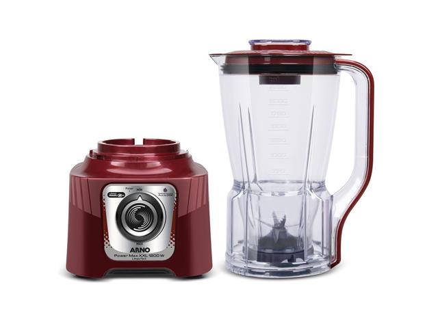 Liquidificador Arno Powermax XXL 1200W Carmim LN86 110V - 2