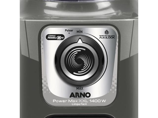 Liquidificador Arno Powermax XXL 1400W Cinza LN87 110V - 3