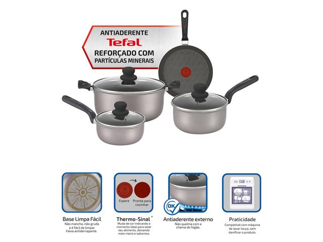 Jogo de Panelas Rochedo Talent Imusa 4 Peças - 1