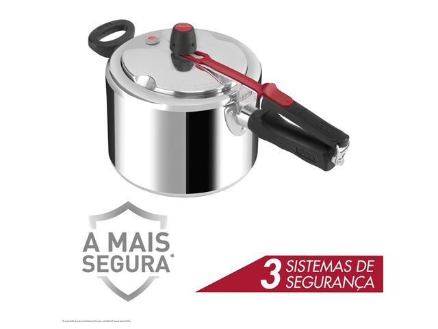 Panela de Pressão Clock Original+ Fechamento Interno 45L - 6