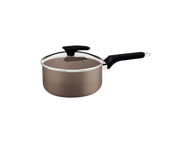 Jogo de Panelas Tramontina Milazzo em Alumínio Max Amêndoa 5 Peças - 6