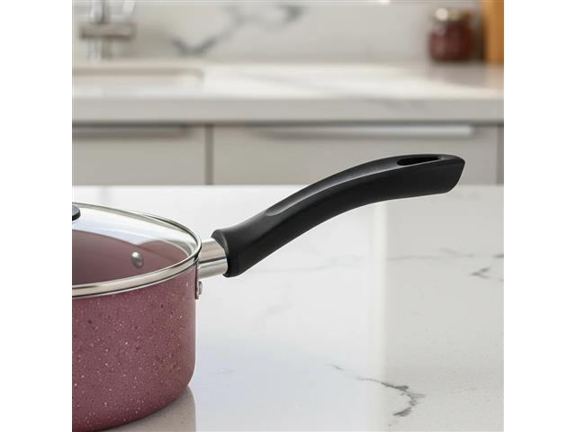 Jogo de Panelas Tramontina Linz em Aluminio Starflon Max Rosa 04 Peças - 9