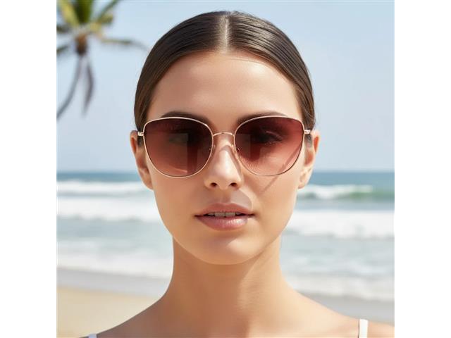 Óculos Solar Colcci Rosê Fosco Lente Bordô Degradê C0209E2937 - 1