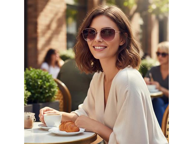 Óculos Solar Colcci Rosê Fosco Lente Bordô Degradê C0209E2937 - 4