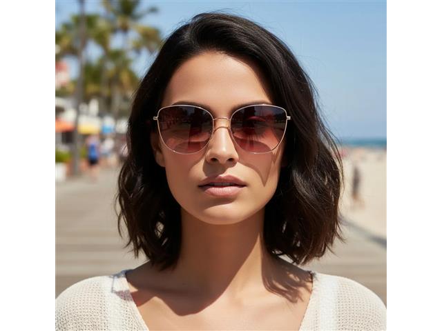 Óculos Solar Colcci Rosê Fosco Lente Bordô Degradê C0209E2937 - 6