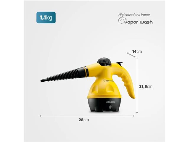 Higienizador Vapor Mondial Wash 110V - 5