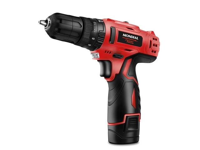 Parafusadeira e Furadeira com Impacto Mondial PI-11MA Bivolt - 1