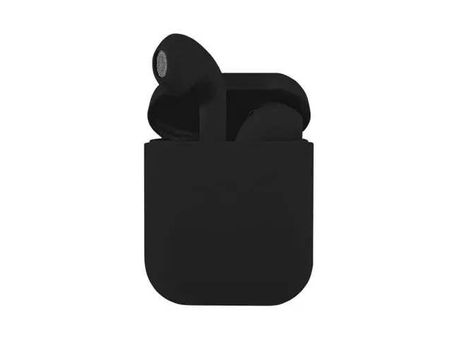Audífonos Inalámbricos Bluetooth Táctil I12 Tws Negro
