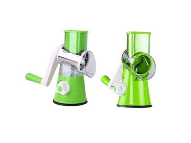 Rebanador Picador de Verduras Frutas 3 Usos