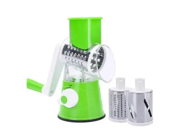 Rebanador Picador de Verduras Frutas 3 Usos