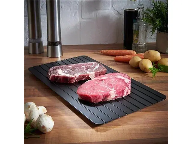 Bandeja Descongeladora Rápida Carne Tabla Aluminio