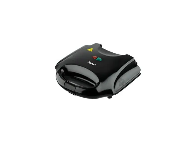 Maquina Plancha Wafles Eléctrica Negro
