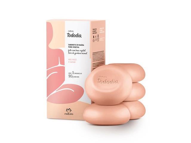 Kit Sabonetes em Barra Natura Tododia 4 caixas com 5 unidades - 1