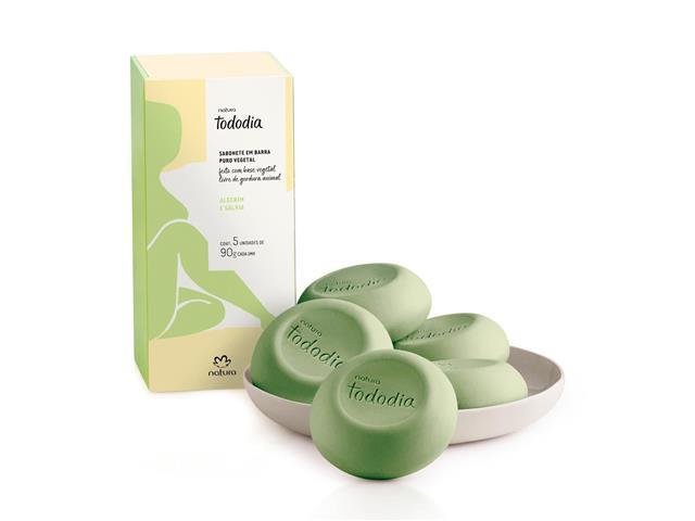 Kit Sabonetes em Barra Natura Tododia 4 caixas com 5 unidades - 3