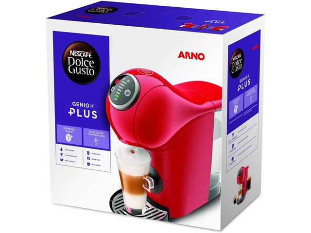 Cafeteira Espresso Nescafé Arno Dolce Gusto Genio S Basic Vermelha110V - 5