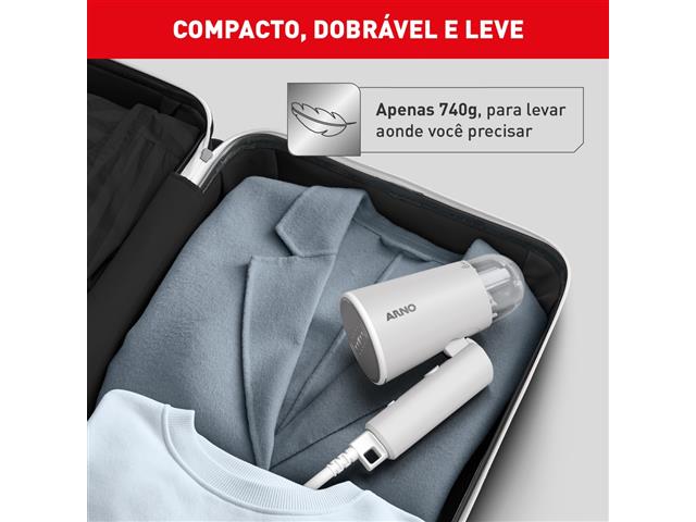 Vaporizador de Roupas Portátil Arno Steam Travel HS11 110V - 7